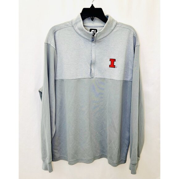 FootJoy Other - FootJoy Pullover Mens XL Gray Lightweight 1/4 Zip Performance Golf Pullover | Il